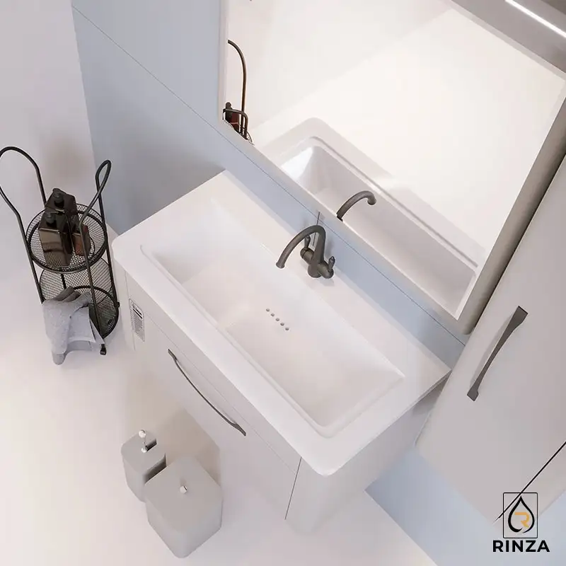 روشویی کابینتی رینزا مدل پائولا - 20 رنگ